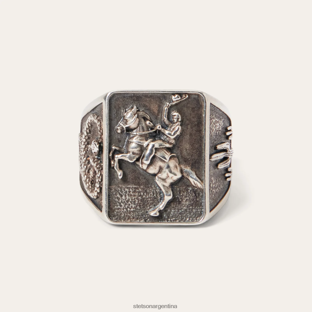 Stetson anillo de vaquero un color hombres accesorio P242PH424