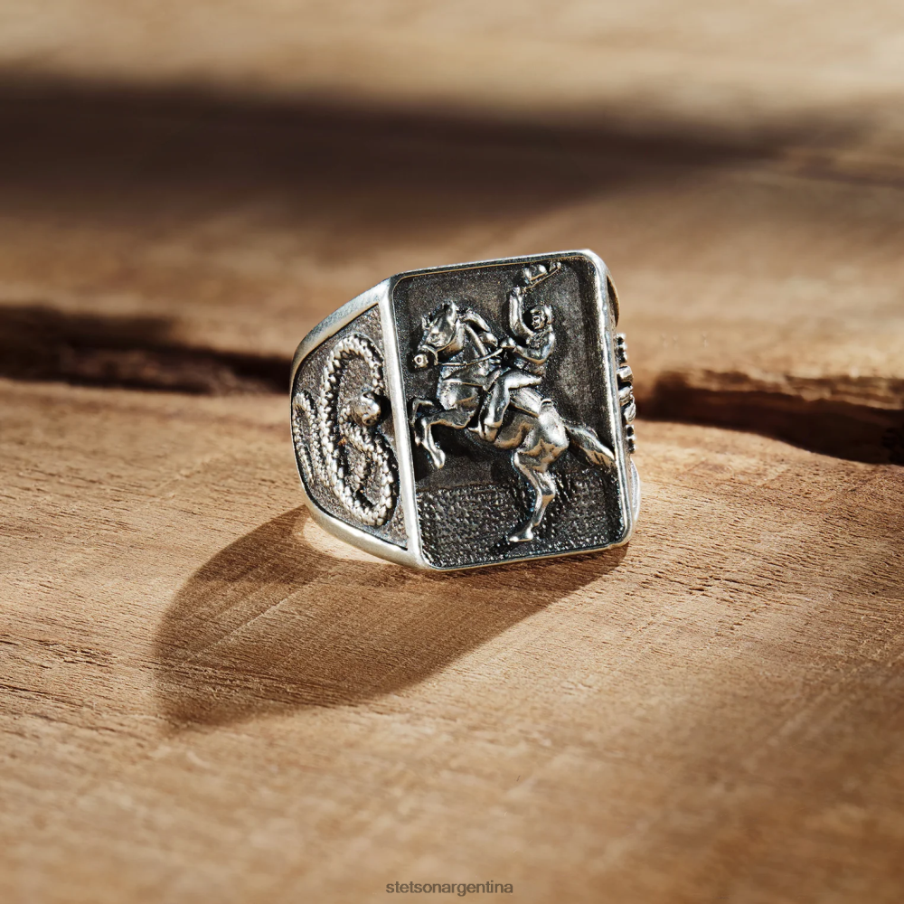 Stetson anillo de vaquero un color hombres accesorio P242PH424