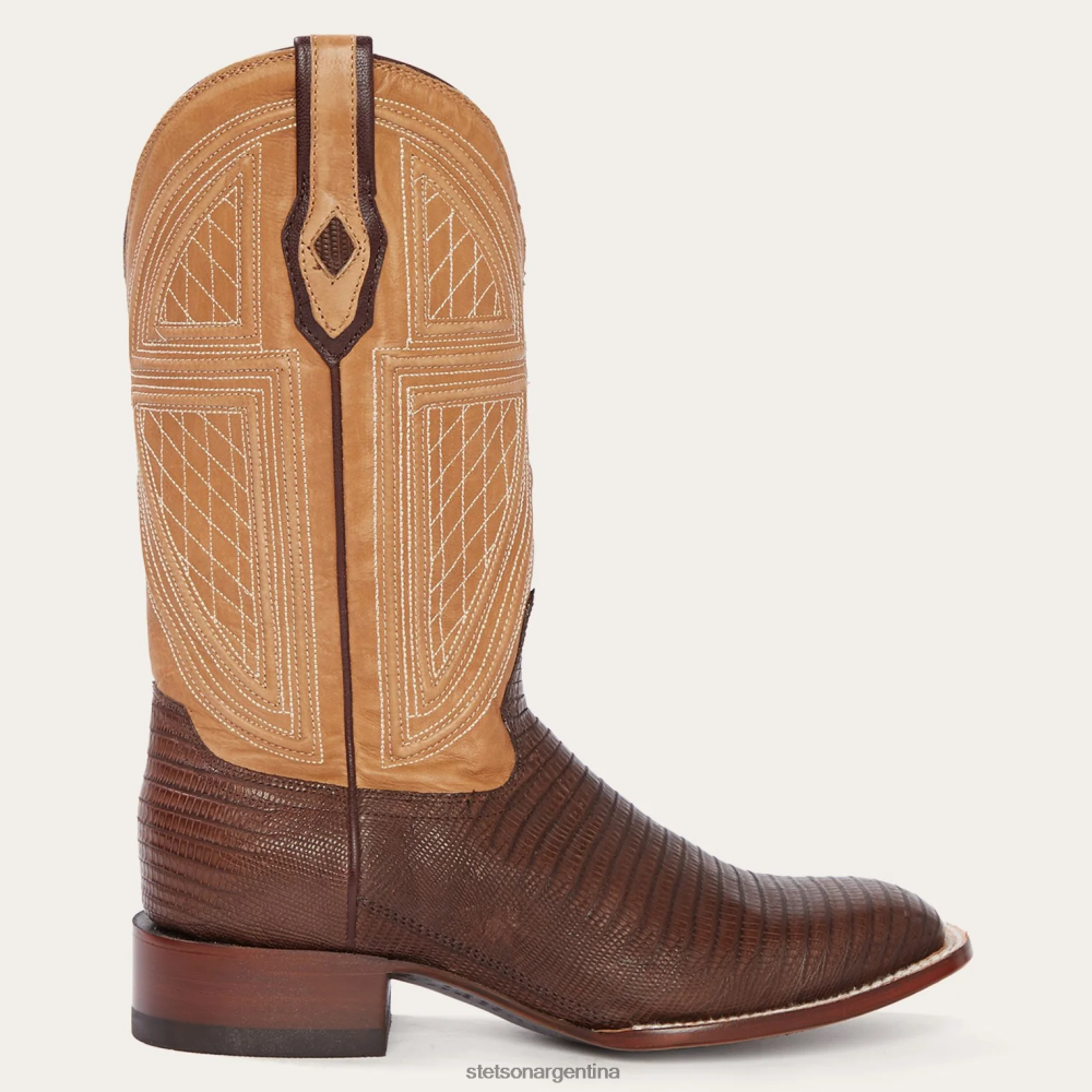 Stetson bota cowboy beaumont tiburón marrón hombres calzado P242PH229