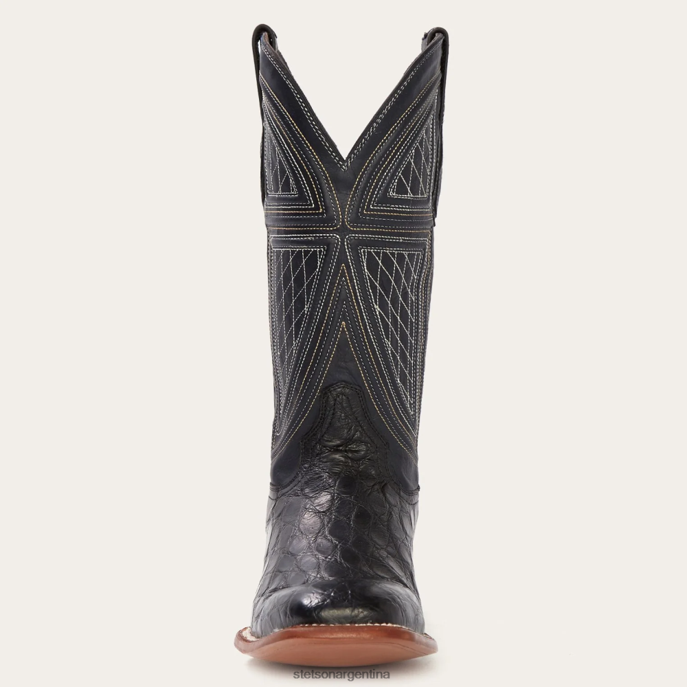 Stetson bota cowboy caimán falls negro hombres calzado P242PH221
