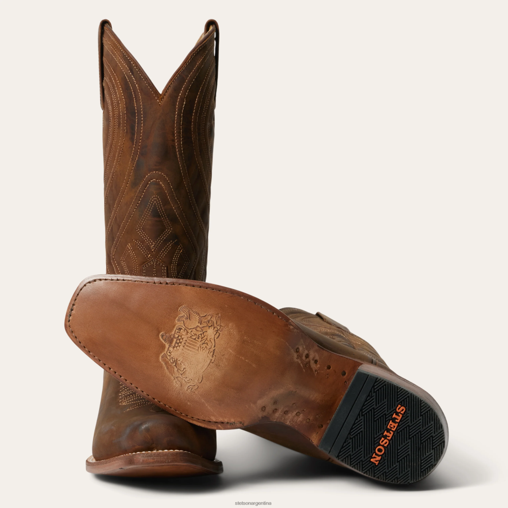 Stetson bota musgo marrón hombres calzado P242PH241