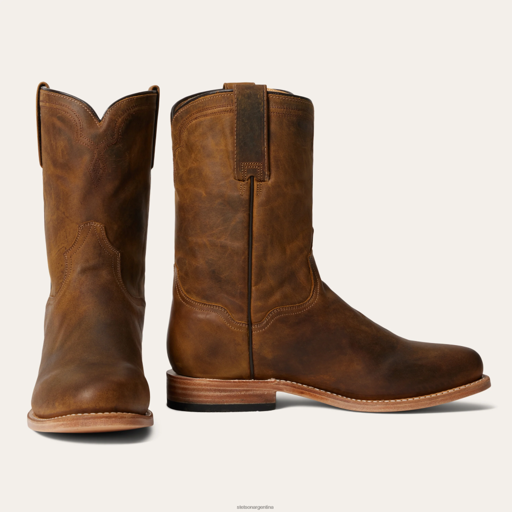 Stetson botas de golpeador marrón hombres calzado P242PH227