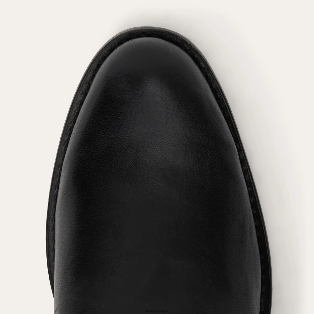 Stetson botas rancheras con cremallera negro hombres calzado P242PH235