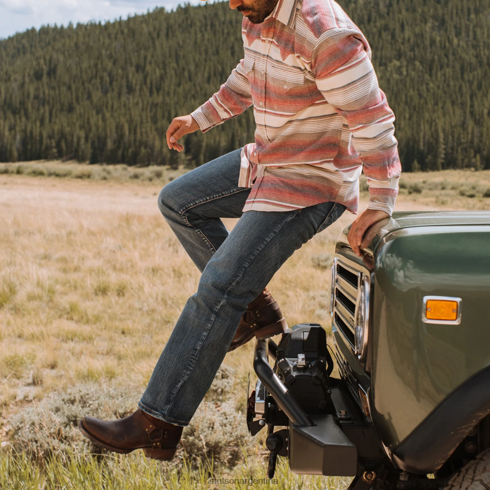 Stetson 1312 vaqueros de corte moderno azul hombres vestir P242PH381