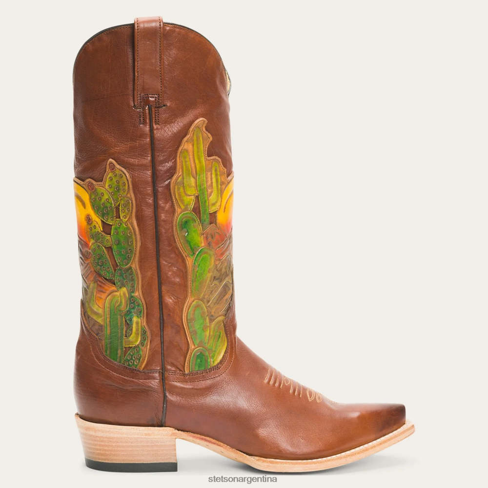 Stetson botas doradas marrón mujer calzado P242PH256