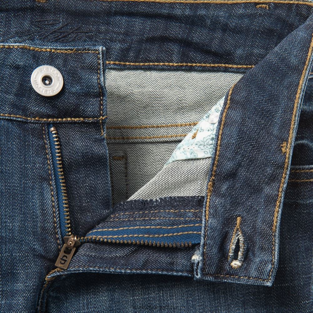 Stetson pantalones cortos de mezclilla con lavado oscuro azul mujer vestir P242PH523