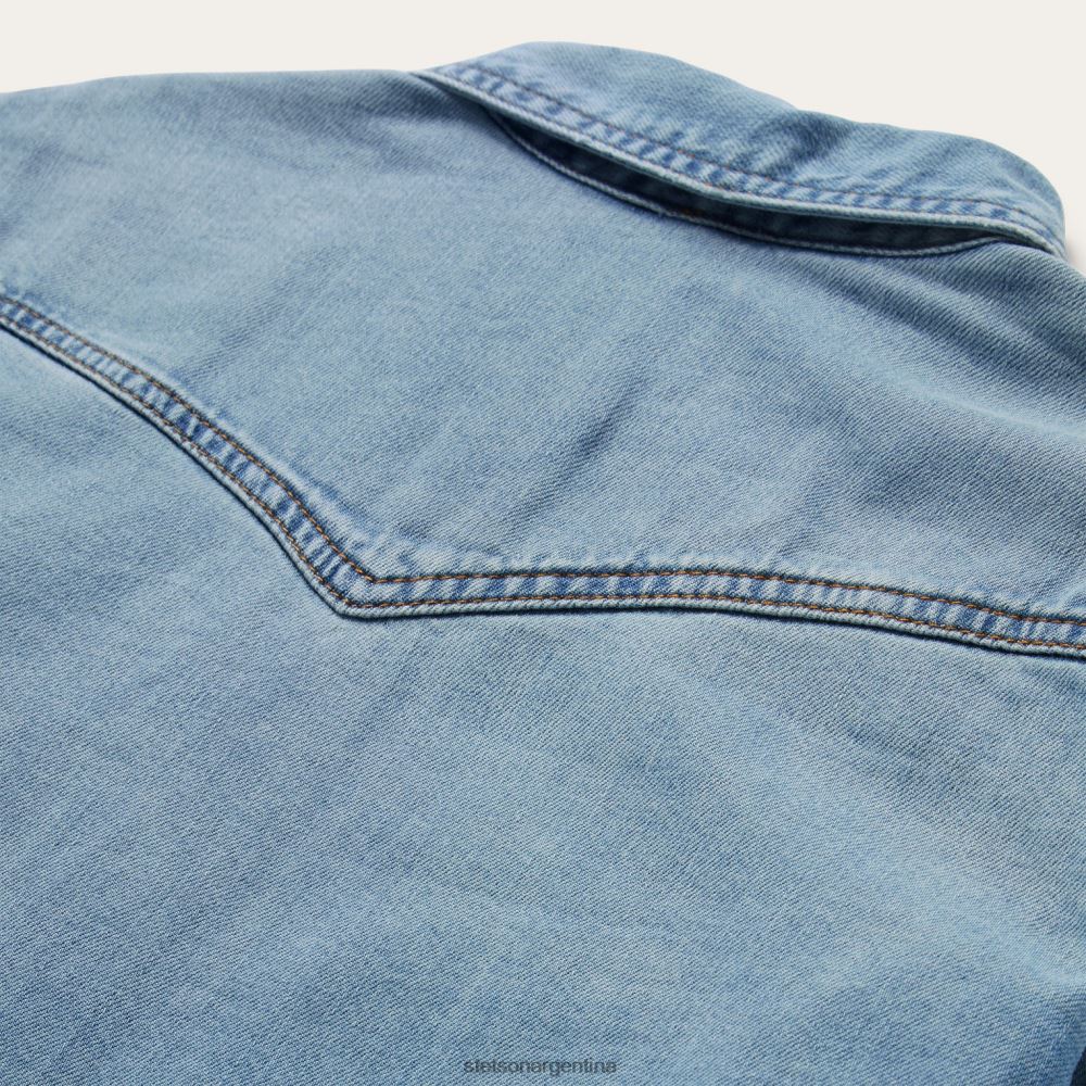 Stetson camisa vaquera holgada azul mujer vestir P242PH429