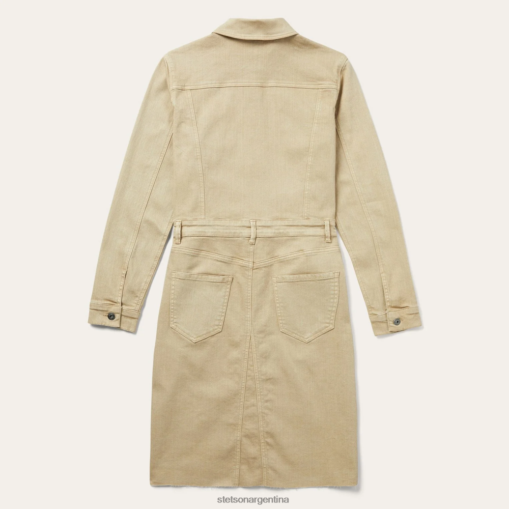 Stetson vestido camisero inspirado en ropa de trabajo broncearse mujer vestir P242PH502