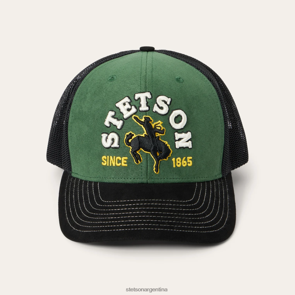 Stetson gorra de camionero vaquero aceituna unisexo sombreros P242PH205