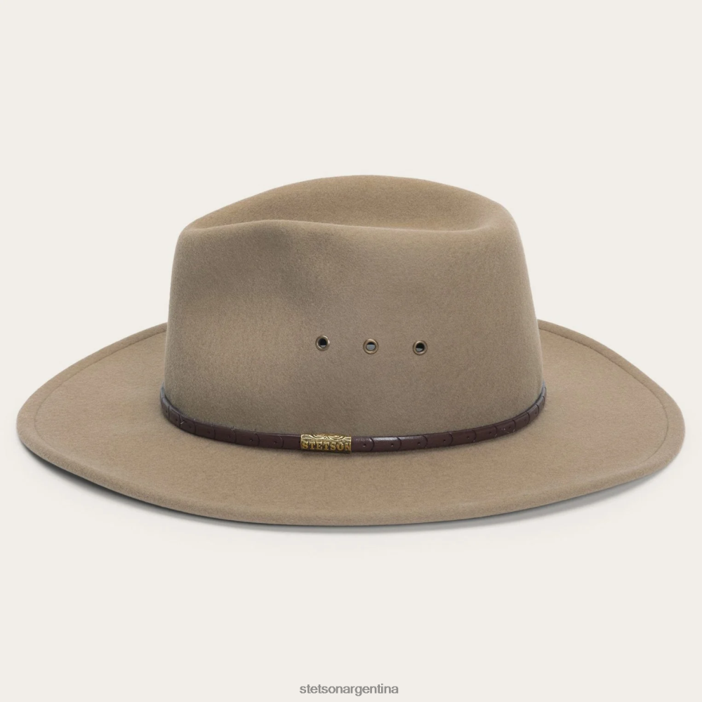 Stetson el moab champiñón unisexo sombreros P242PH196