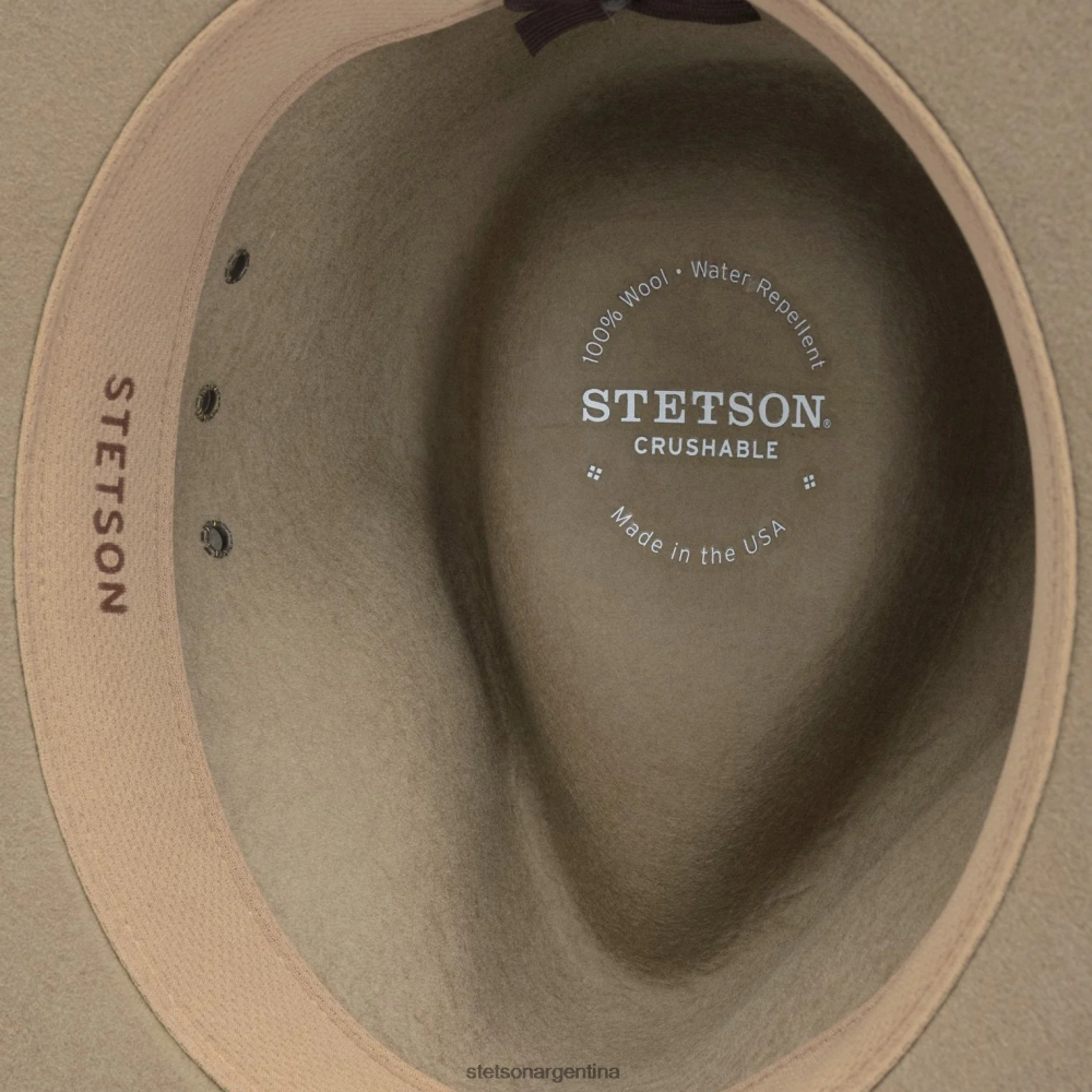 Stetson el moab champiñón unisexo sombreros P242PH196