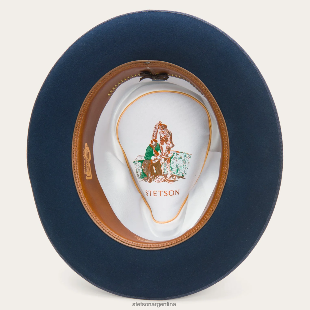 Stetson estratoliner puro Azul verdadero unisexo sombreros P242PH123