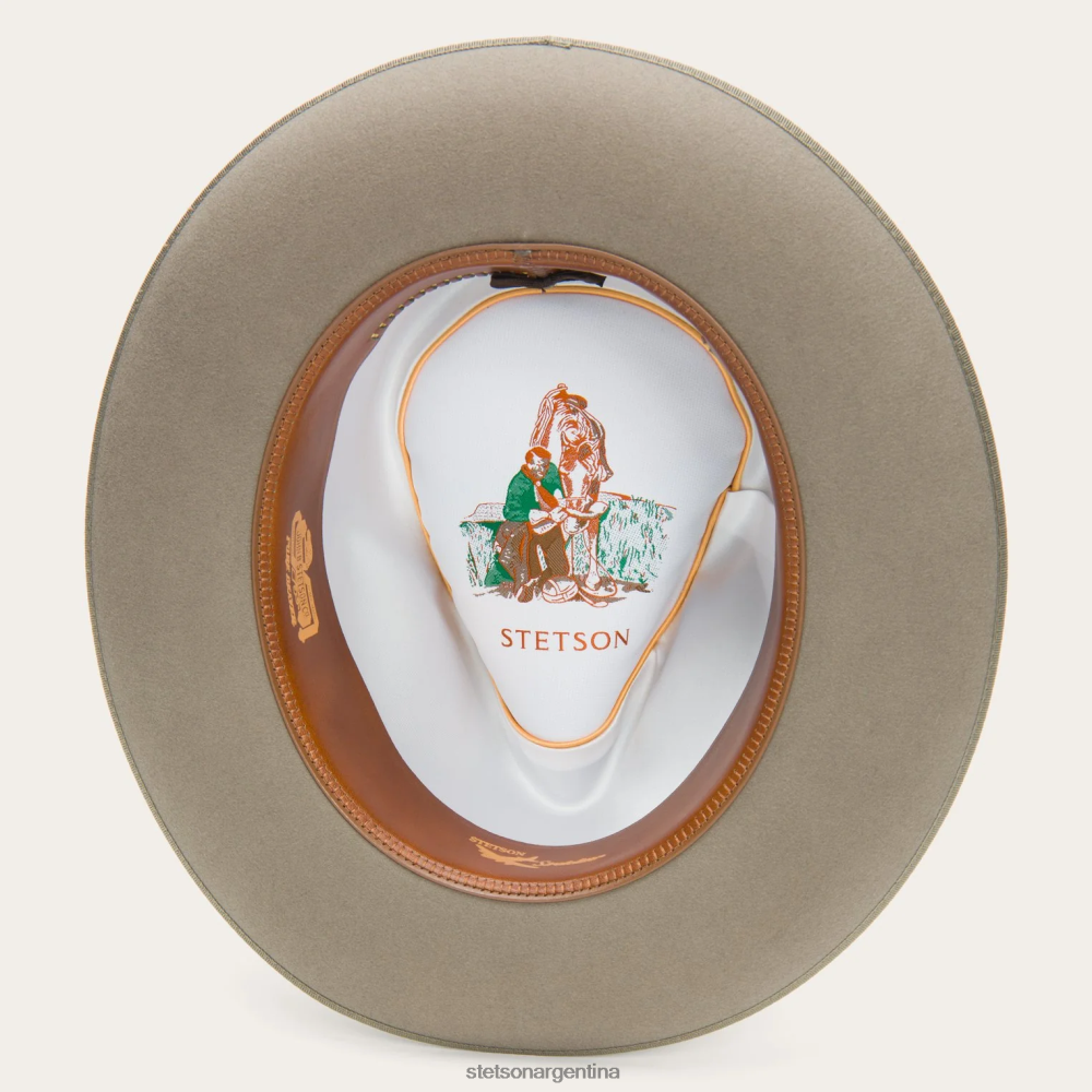 Stetson estratoliner puro gris fantasma unisexo sombreros P242PH129