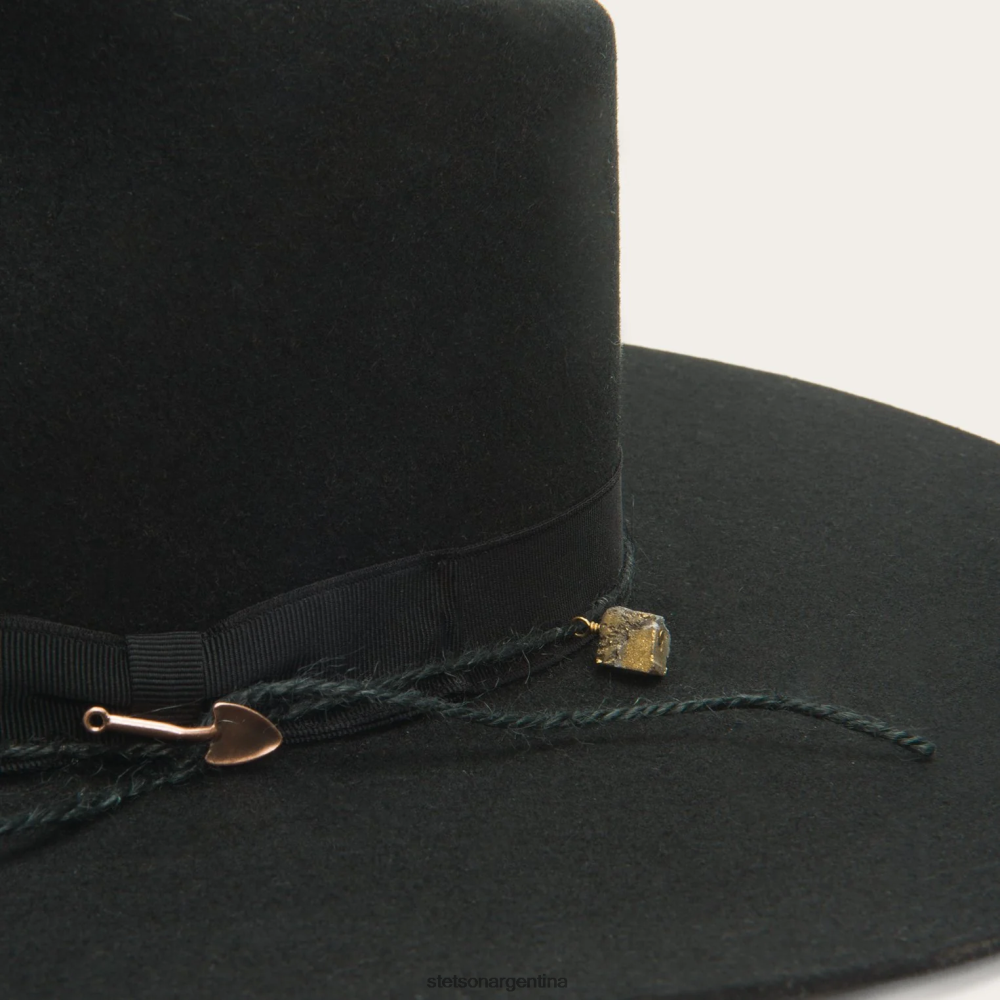 Stetson marshall negro unisexo sombreros P242PH84