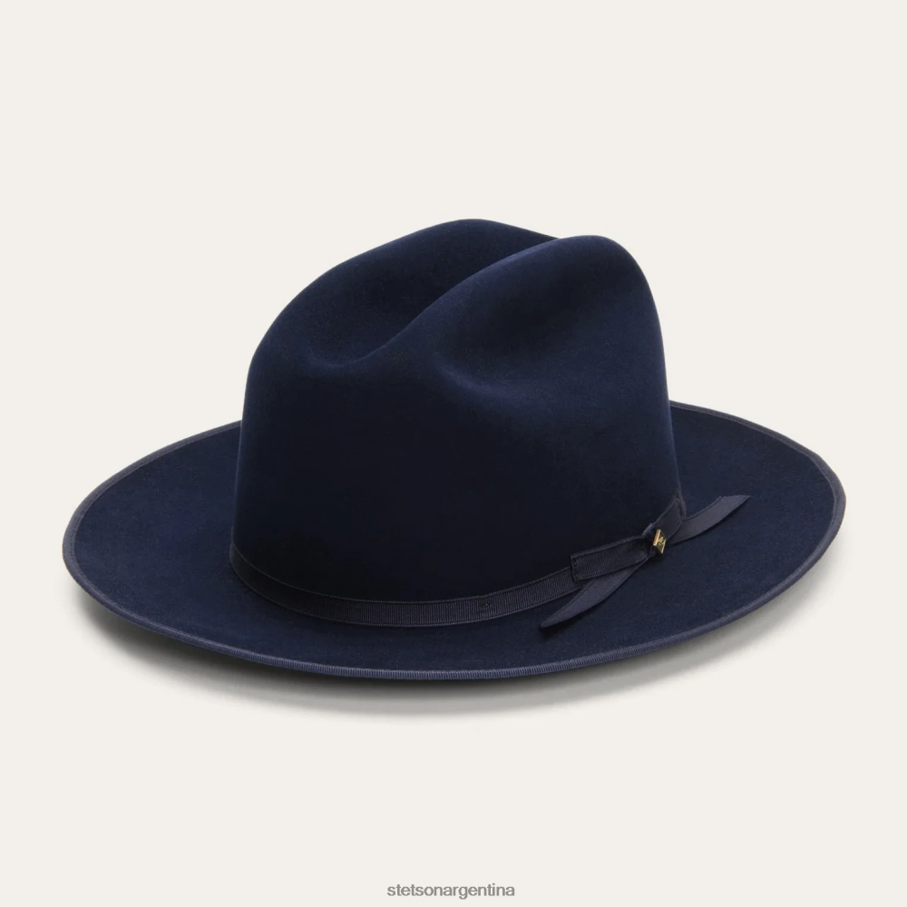 Stetson puro camino abierto Azul verdadero unisexo sombreros P242PH104