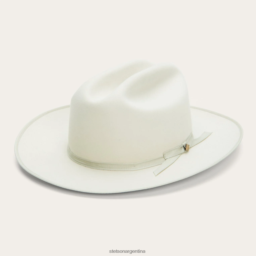 Stetson puro camino abierto alabastro unisexo sombreros P242PH130