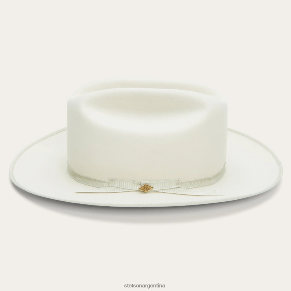 Stetson puro camino abierto alabastro unisexo sombreros P242PH130
