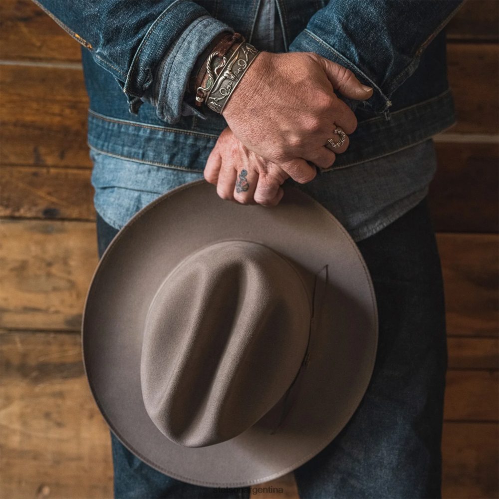 Stetson puro camino abierto gris fantasma unisexo sombreros P242PH42
