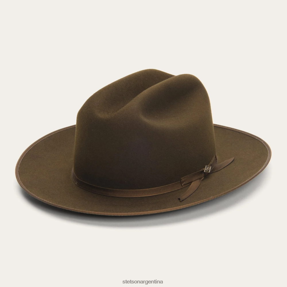 Stetson puro camino abierto tabaco unisexo sombreros P242PH43