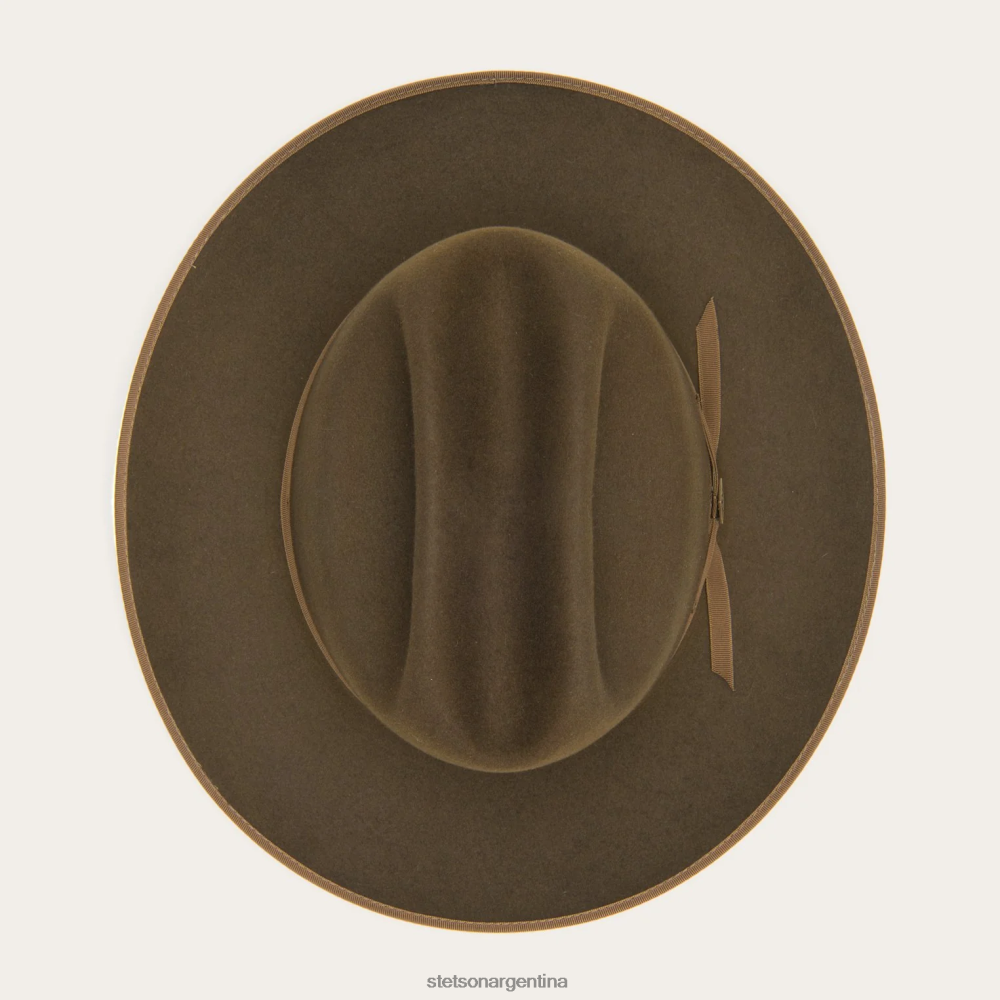 Stetson puro camino abierto tabaco unisexo sombreros P242PH43