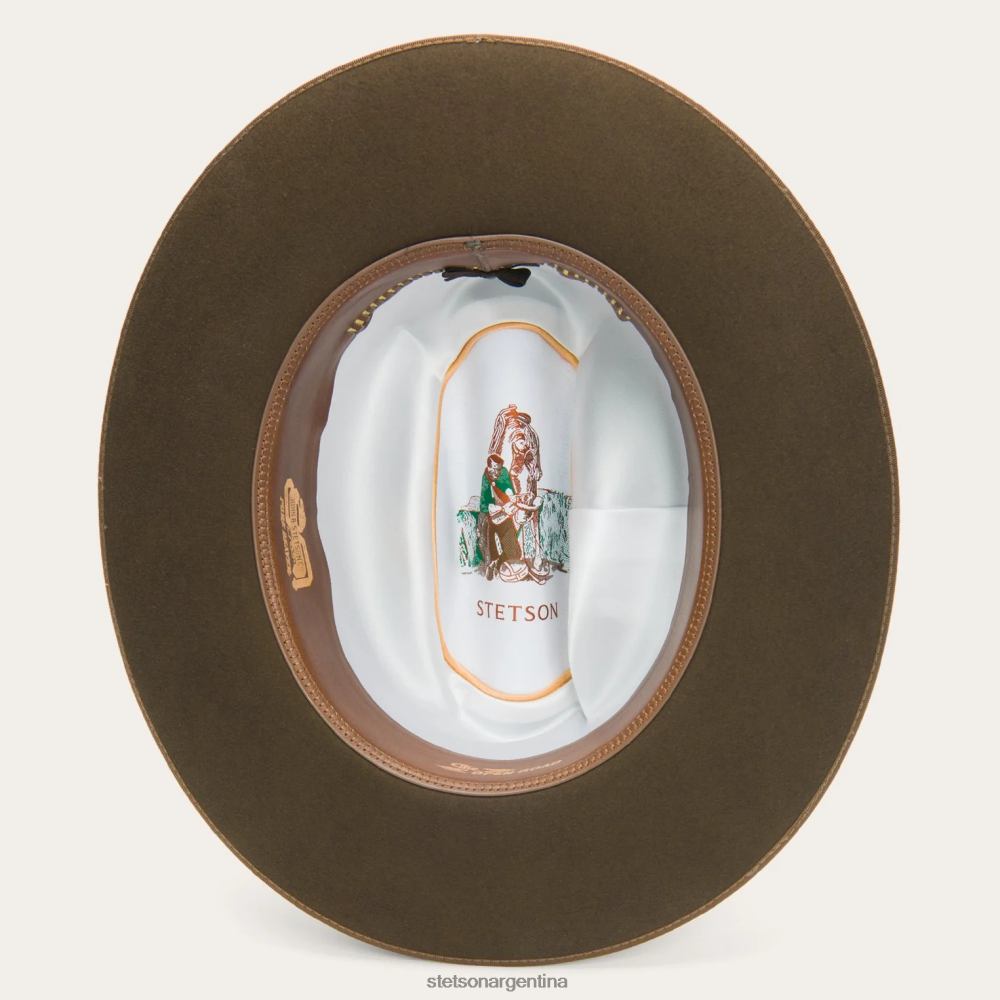 Stetson puro camino abierto tabaco unisexo sombreros P242PH43