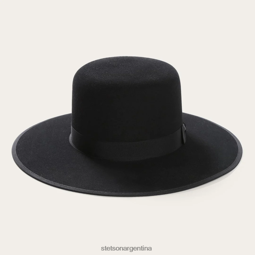 Stetson sombrero de fieltro de lana amish 4x negro unisexo sombreros P242PH80