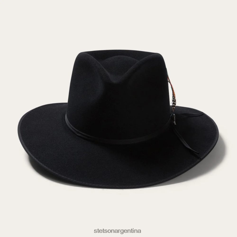 Stetson sombrero dune 5x gun club negro unisexo sombreros P242PH51