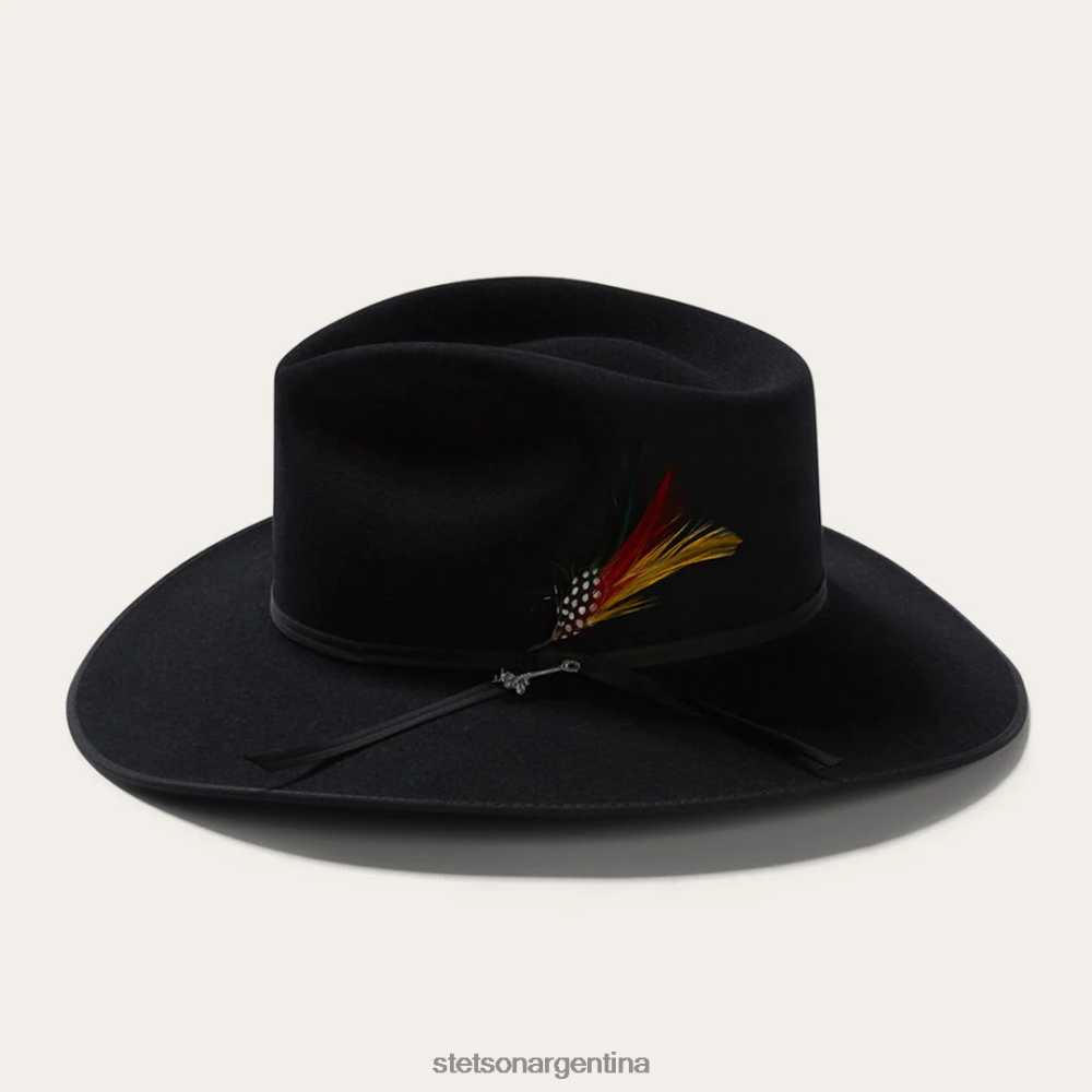 Stetson sombrero dune 5x gun club negro unisexo sombreros P242PH51