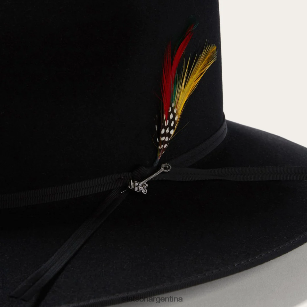 Stetson sombrero dune 5x gun club negro unisexo sombreros P242PH51