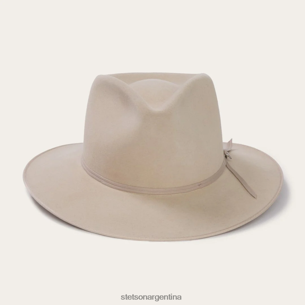 Stetson sombrero dune 5x gun club vientre plateado unisexo sombreros P242PH90