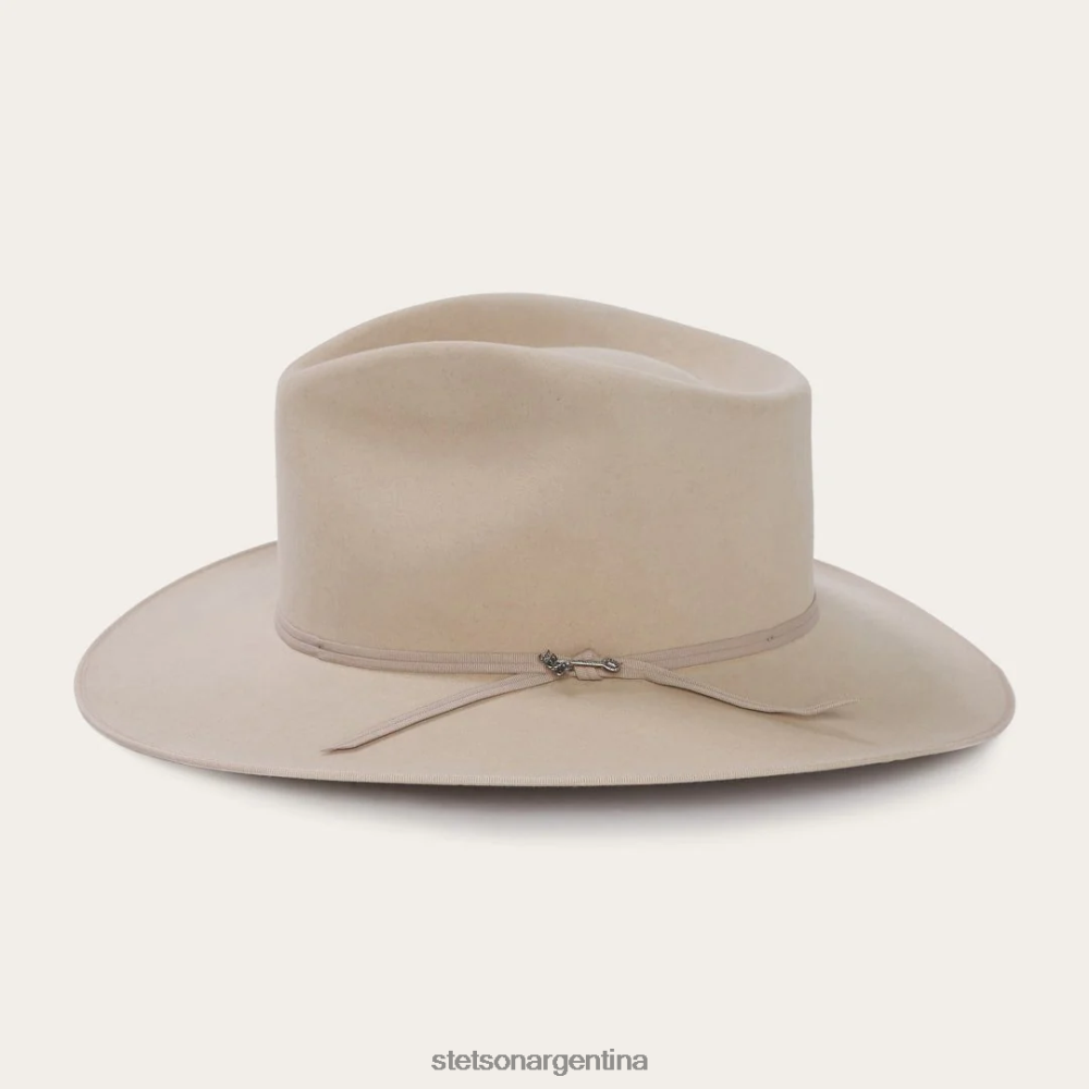 Stetson sombrero dune 5x gun club vientre plateado unisexo sombreros P242PH90