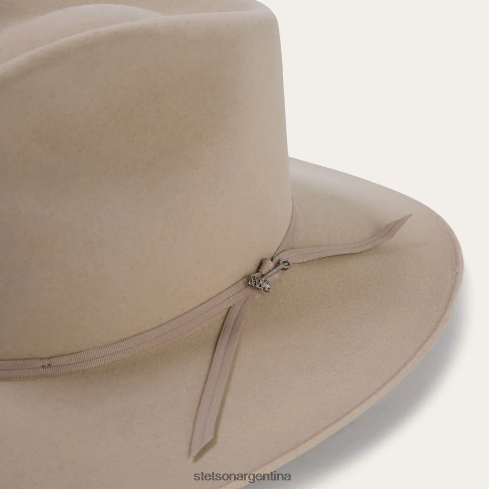 Stetson sombrero dune 5x gun club vientre plateado unisexo sombreros P242PH90