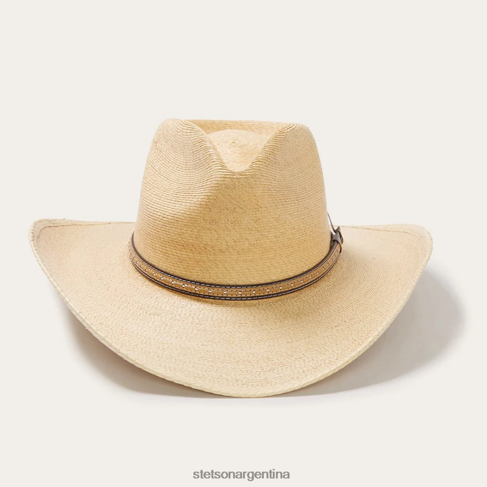 Stetson sombrero occidental de hoja de palma de aserradero tostado unisexo sombreros P242PH1