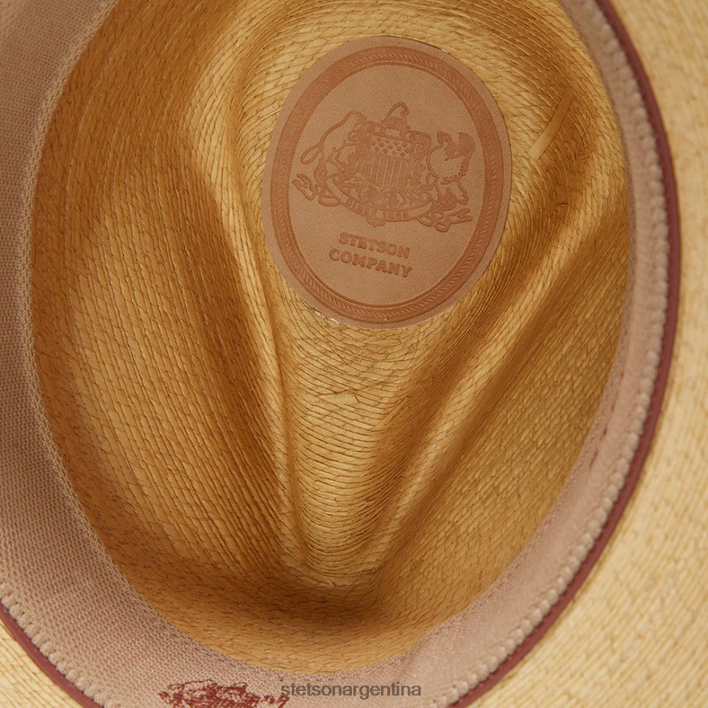 Stetson sombrero occidental de hoja de palma de aserradero tostado unisexo sombreros P242PH1