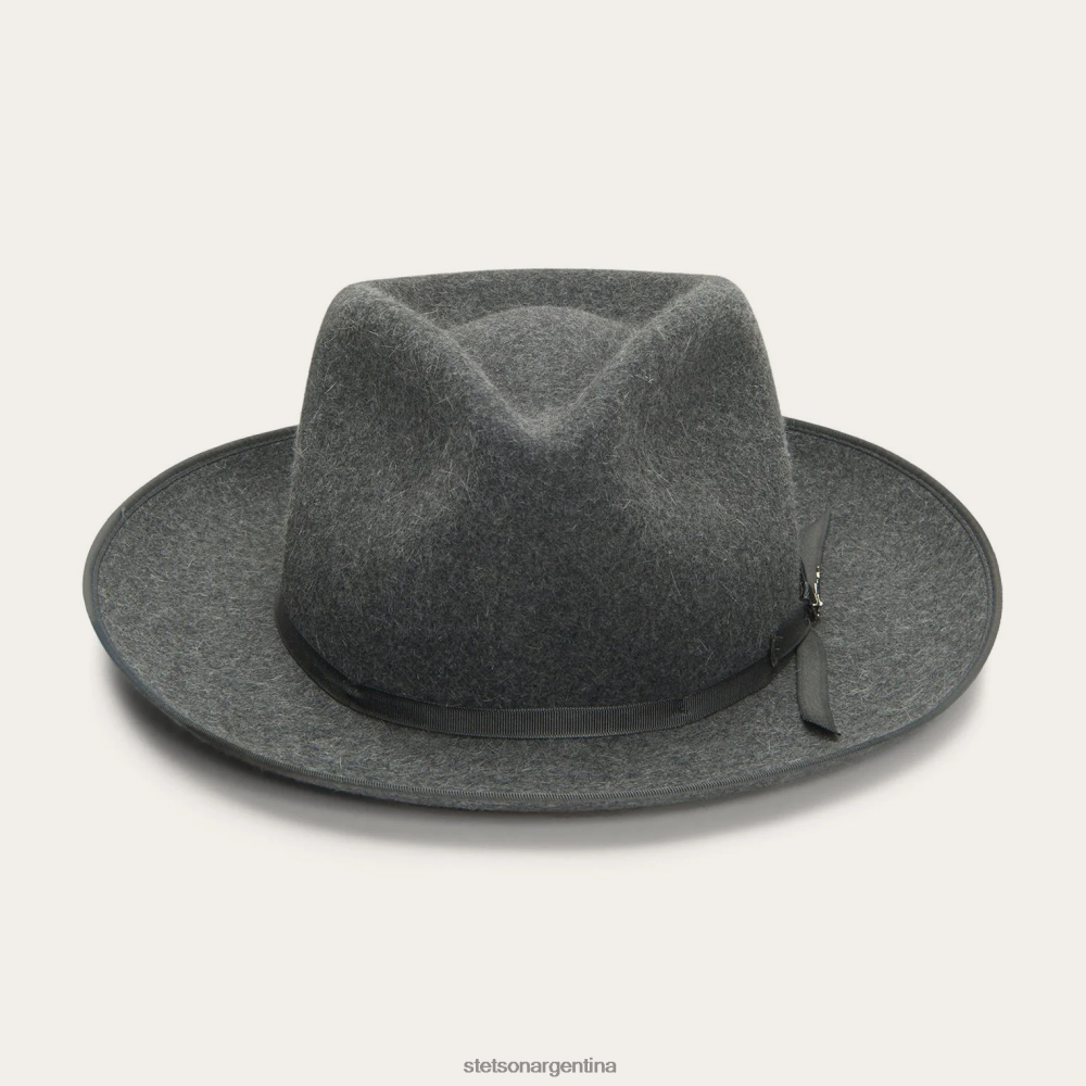 Stetson El sombrero de fieltro Stratoliner ultraligero. mezcla gris unisexo sombreros P242PH120