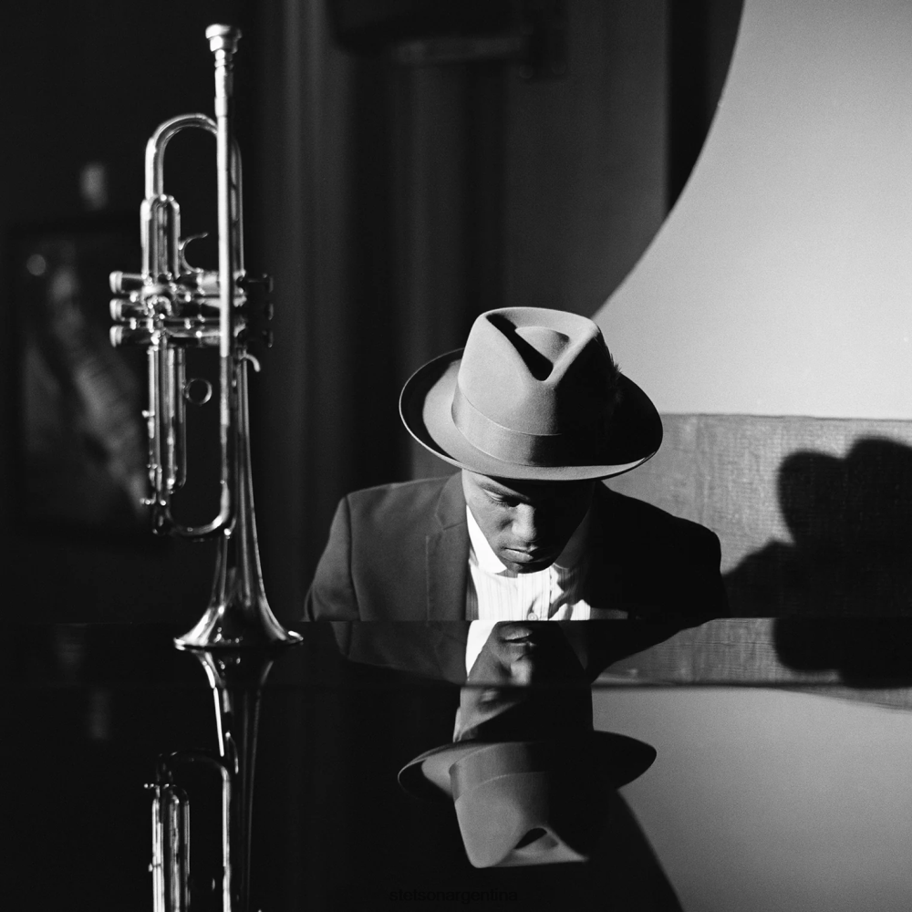 Stetson sombrero de fieltro caribú unisexo sombreros P242PH124