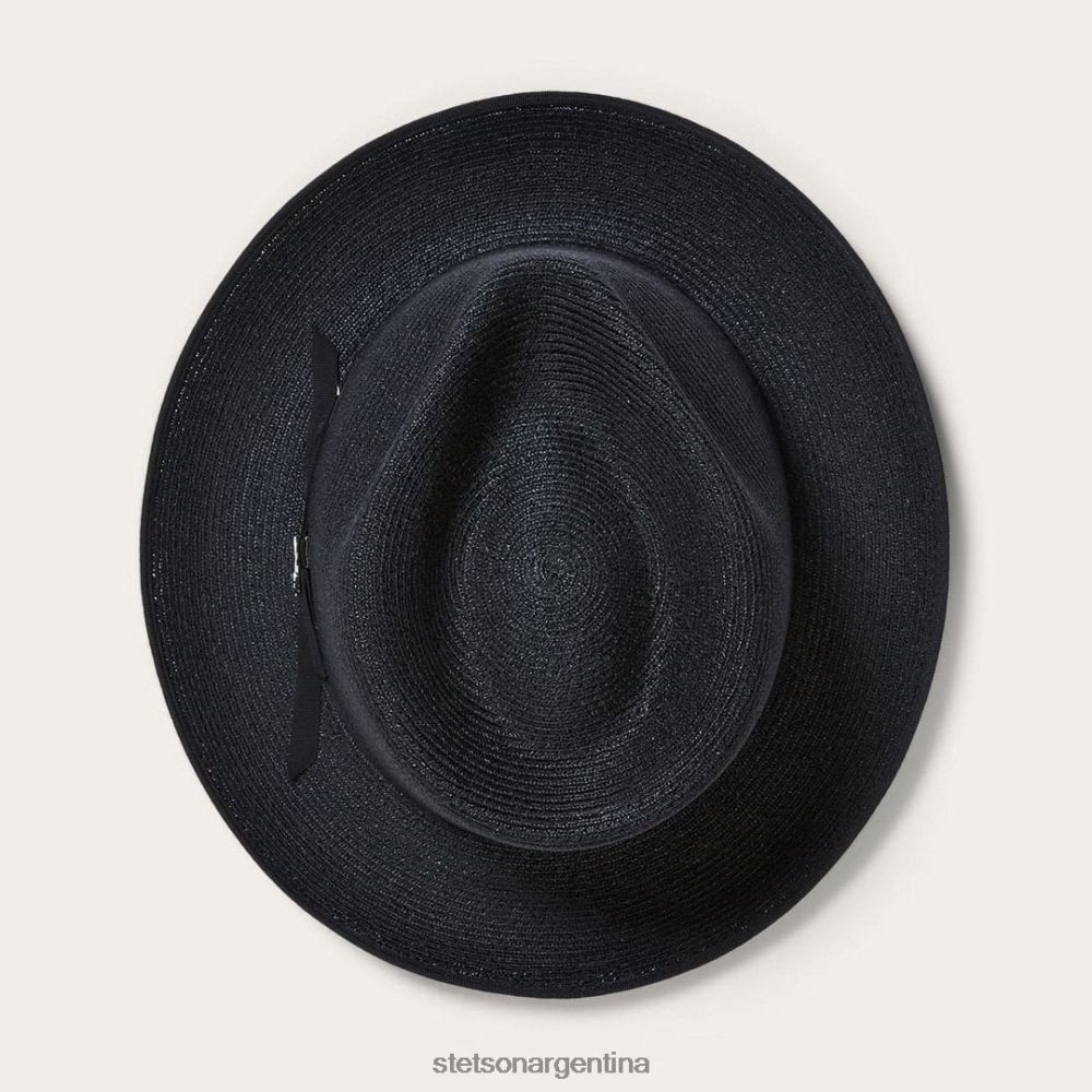Stetson sombrero de fieltro de cáñamo stratoliner negro unisexo sombreros P242PH108