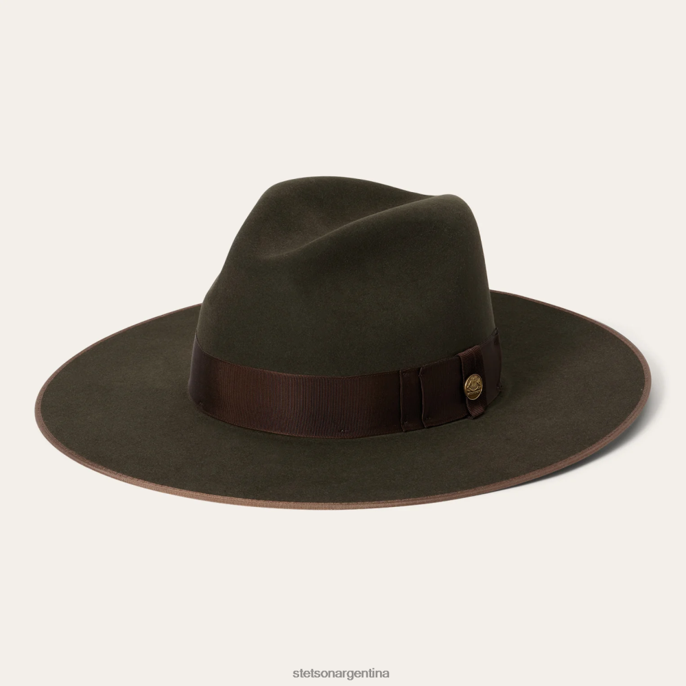 Stetson sombrero de fieltro de tres ciudades sabio unisexo sombreros P242PH187