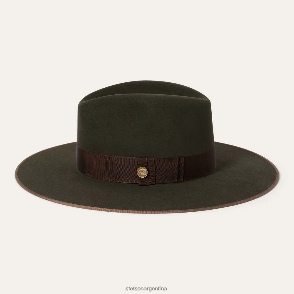 Stetson sombrero de fieltro de tres ciudades sabio unisexo sombreros P242PH187