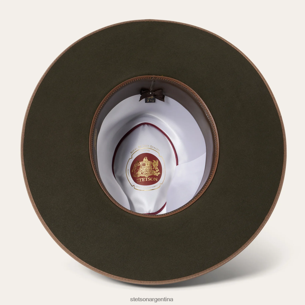 Stetson sombrero de fieltro de tres ciudades sabio unisexo sombreros P242PH187