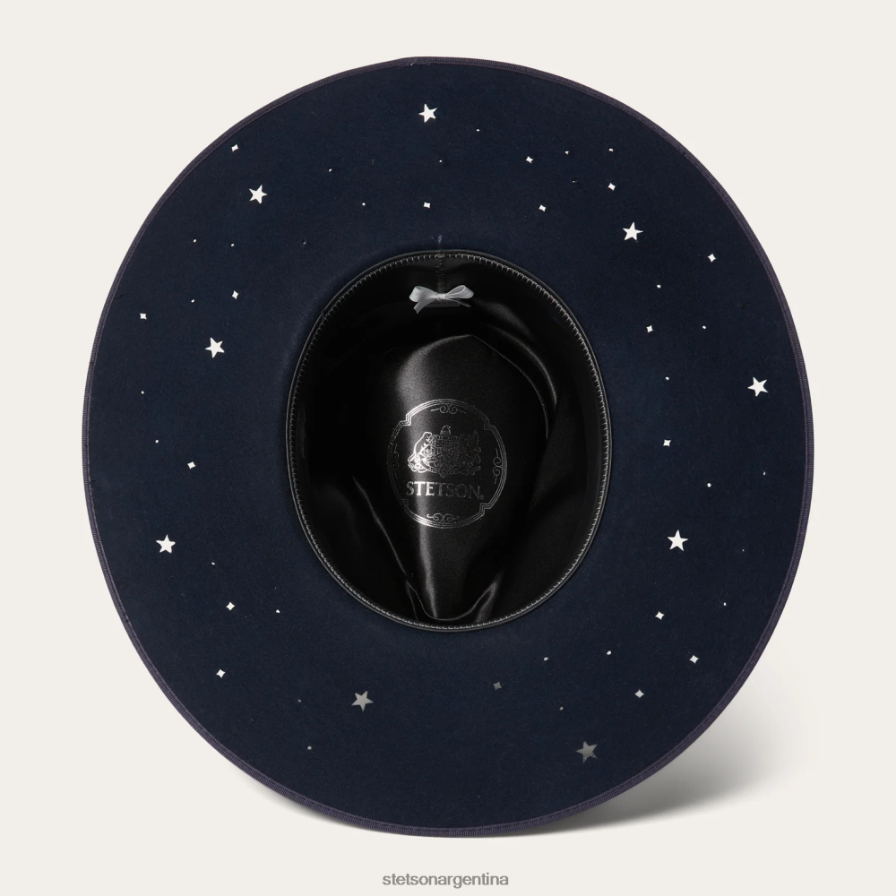 Stetson sombrero de fieltro del cielo nocturno Armada unisexo sombreros P242PH190