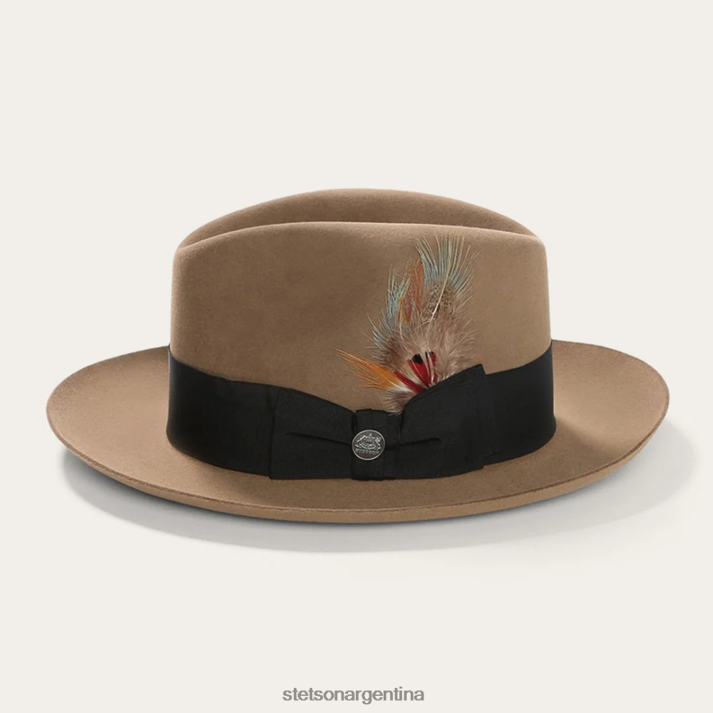 Stetson sombrero de fieltro del templo leonado unisexo sombreros P242PH94