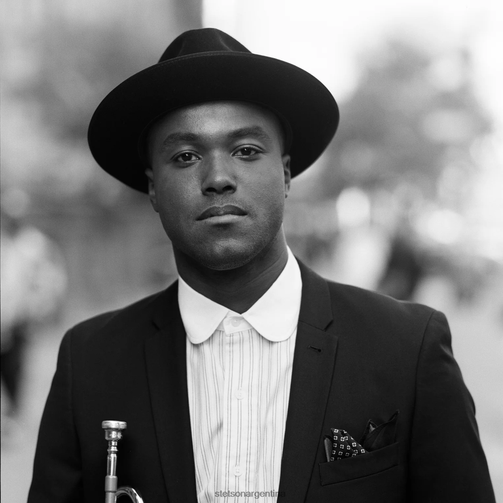 Stetson sombrero de fieltro estratoliner negro unisexo sombreros P242PH59