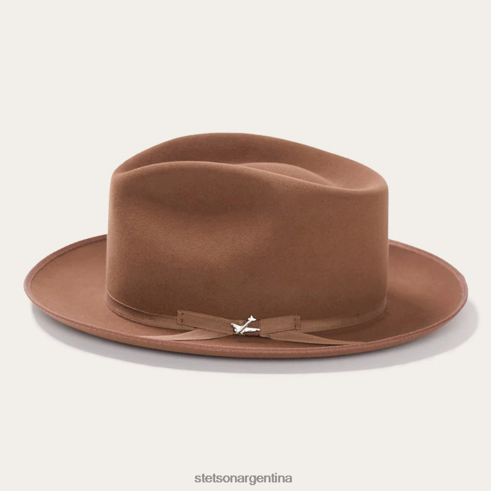 Stetson sombrero de fieltro estratoliner nuez unisexo sombreros P242PH38
