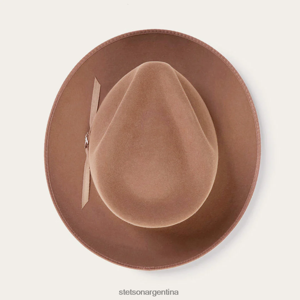 Stetson sombrero de fieltro estratoliner nuez unisexo sombreros P242PH38