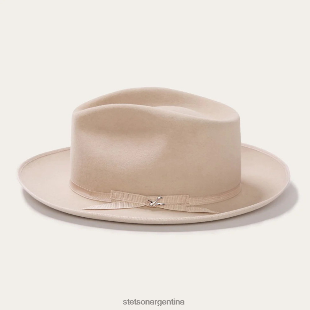 Stetson sombrero de fieltro estratoliner vientre plateado unisexo sombreros P242PH37