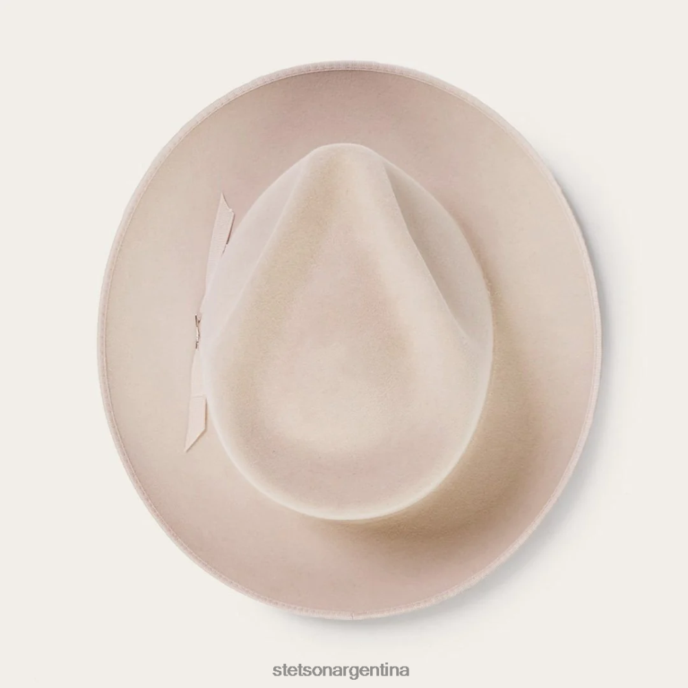 Stetson sombrero de fieltro estratoliner vientre plateado unisexo sombreros P242PH37