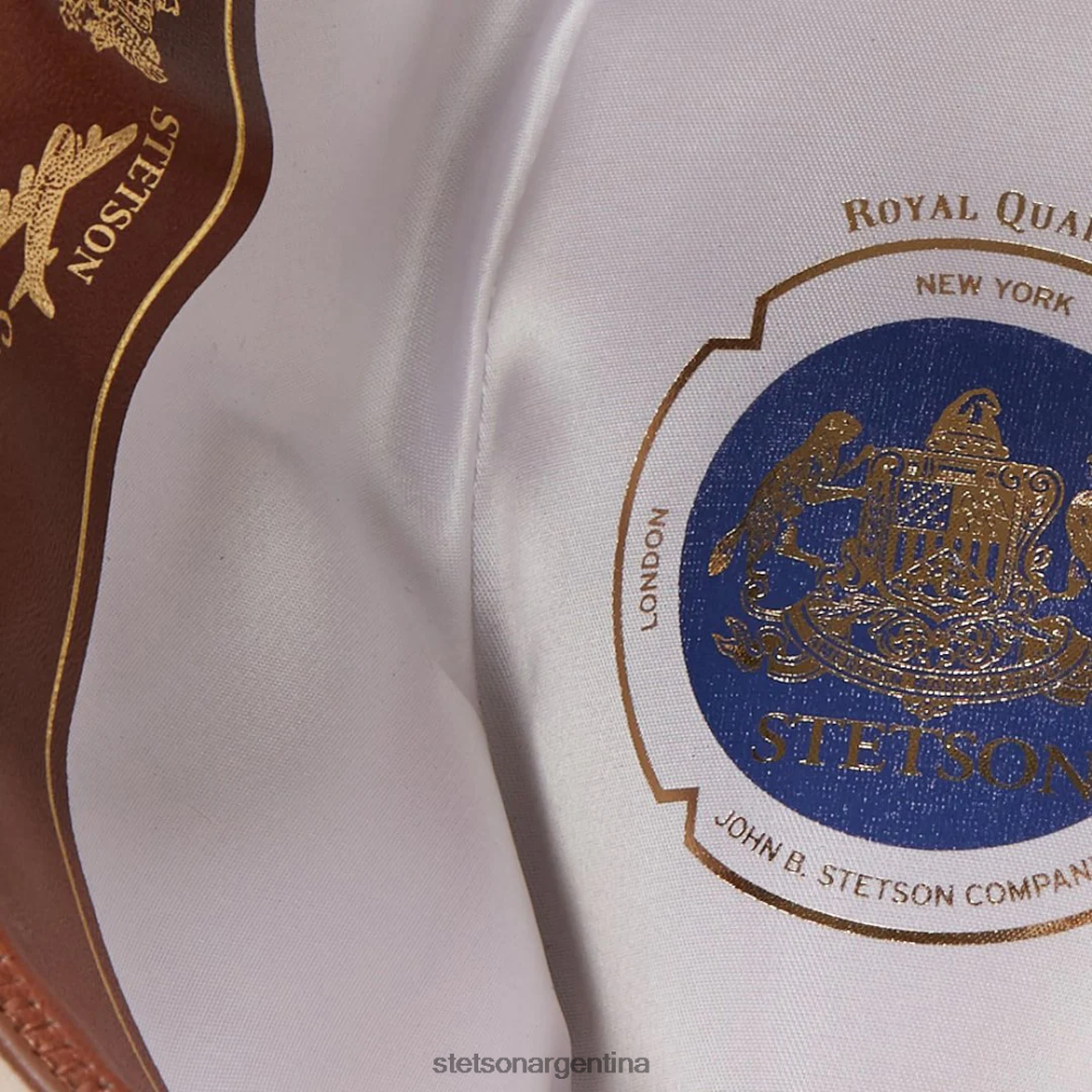 Stetson sombrero de fieltro estratoliner vientre plateado unisexo sombreros P242PH37