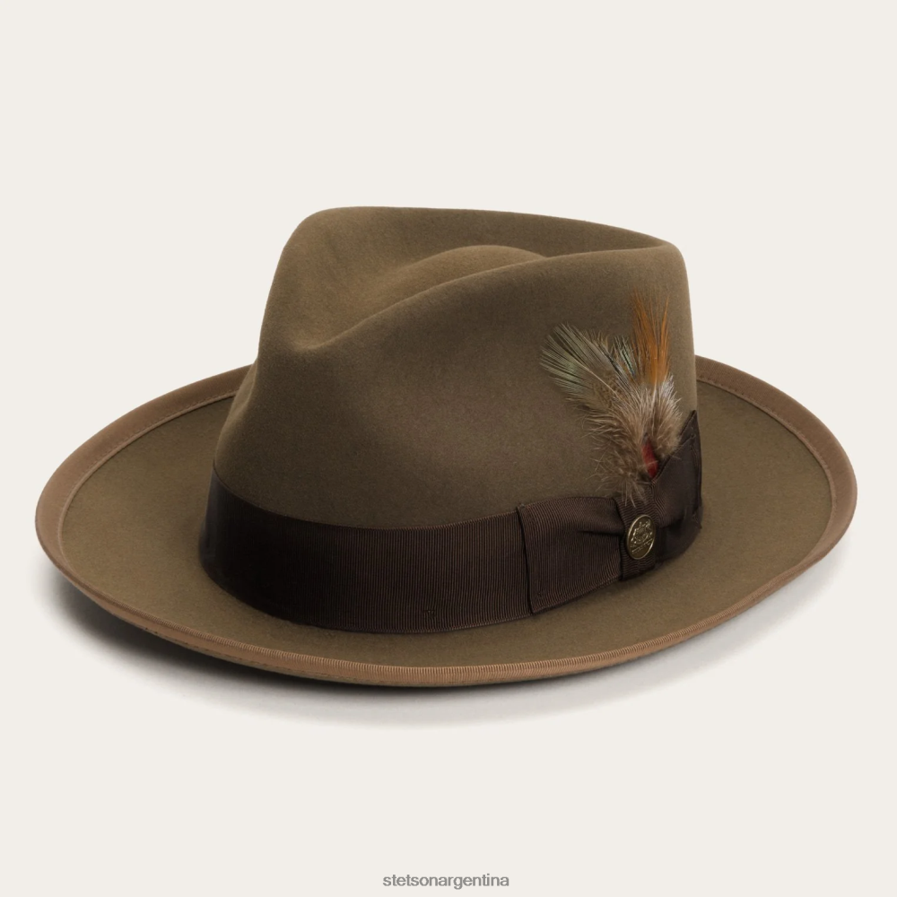 Stetson sombrero de fieltro leonado unisexo sombreros P242PH13