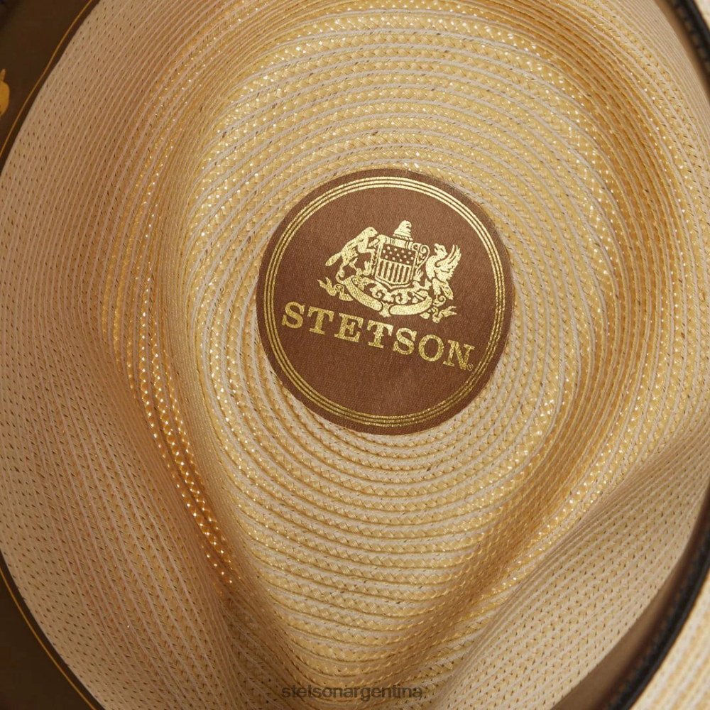 Stetson sombrero de fieltro stratoliner milan coñac unisexo sombreros P242PH138